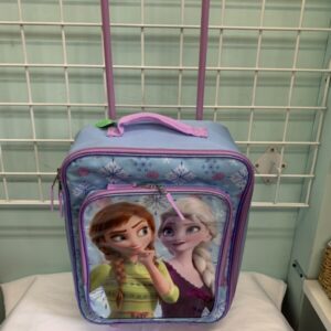 Bag: Blue/Purple Frozen Rolling Suitcase
