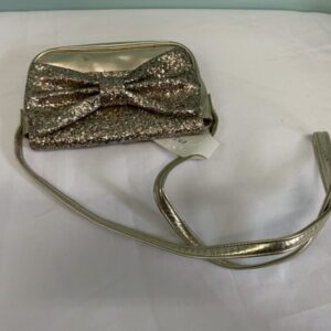 Purse: Gold Bow