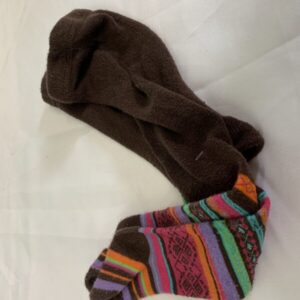 Tights: Infant, 03/12Month, Brown/Pink Stripe