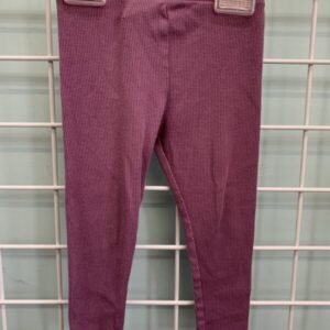 Size 24 Month - Purple Ribbed Legging
