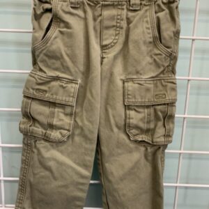 Size 2T - Green Cargo Straight Pant