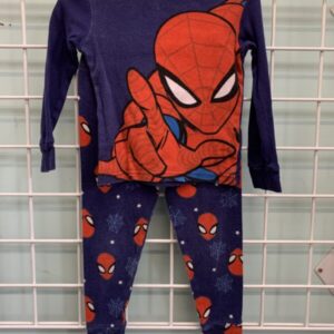 Size 3T - Blue/Red Marvel Spider Man PJ Set