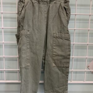 Size 3T - Green Canvas Cargo Pant