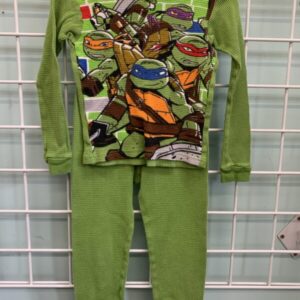 Size 4T - Green Teenage Mutant Ninja Turtles PJ Set