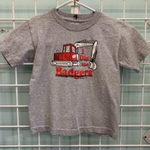 Size 4 - Grey WI Badgers Shirt