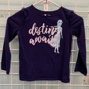 Size 6 - Blue Frozen Destiny Awaits Shirt