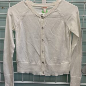 Size 10/12 - White Sweater Shrug