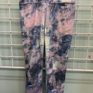 Size 10/12 - Pink/Purple/Blue Athletic Capri Legging