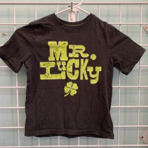 Size 5/6 - Grey Mr. Lucky Shirt