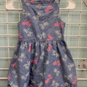 Size 6 - Blue Jean Bicycle Dress
