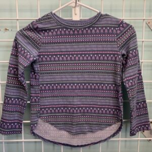 Size 6/6x - Blue/Purple Shirt