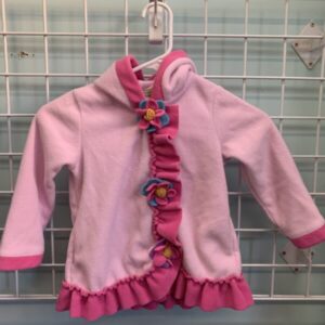 Size 4 - Pink Fleece Jacket