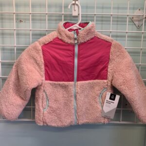 Size 4/5 - Pink Fleece Jacket (New)