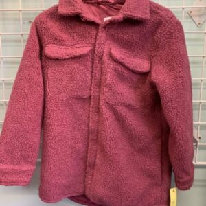 Size 14 - Pink Fuzzy Jacket