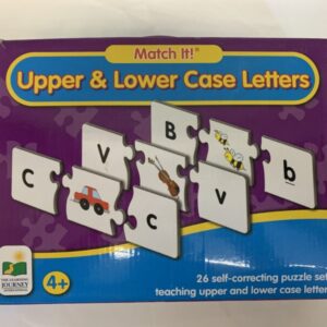 Puzzle: Match It! Upper & Lower Case