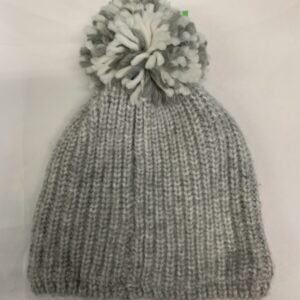 Winter Hat - OSFM, Grey Pom