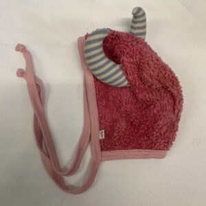 Winter Hat - 1/3 Toddler, Pink Monster Bonnet