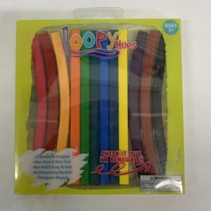 Toy - Loopy Hues Bendable Crayons (New)