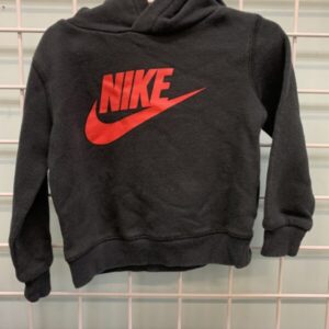 Size 2T - Black/Red Nike Sweatshirt