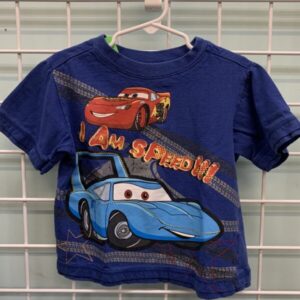 Size 3T - Blue Cars Shirt