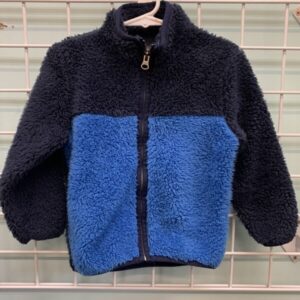 Size 3T - Blue Fuzzy Sweatshirt