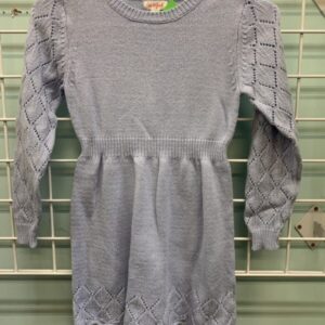 Size 6/7 - Blue Sweater Dress