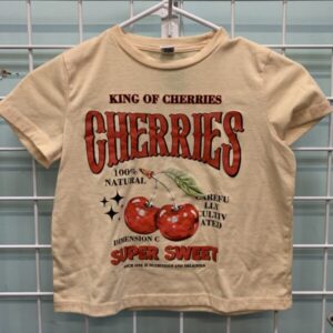 Size 9 - Yellow Cherries Shein Shirt