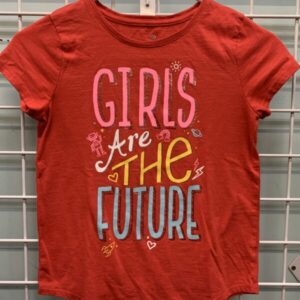 Size 10 - Red Girls Are The Future Shirt
