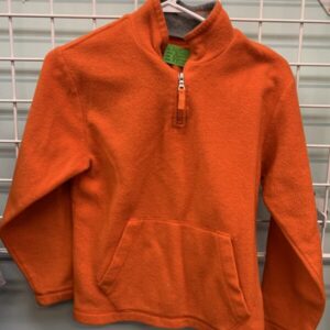 Size 10/12 - Orange Fleece Sweatshirt