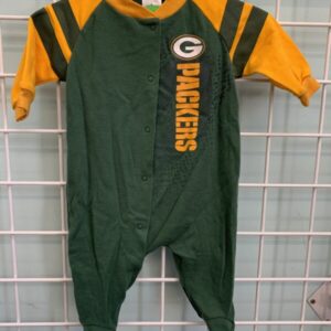 Size 00/03 Month - Green/Yellow Packers Sleeper