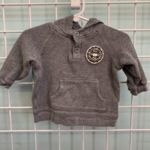 Size 06/09 Month - Grey Hooded Shirt