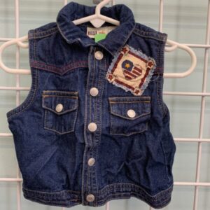Size 06/09 Month - Blue Jean Vest