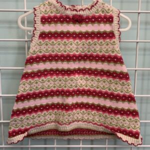 Size 06/12 Month - Pink/Green Gymboree Sweater Dress