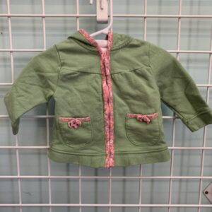 Size 09 Month - Green/Pink Jacket