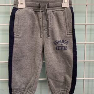 Size 12 Month - Grey/Blue Jogger Sweatpant