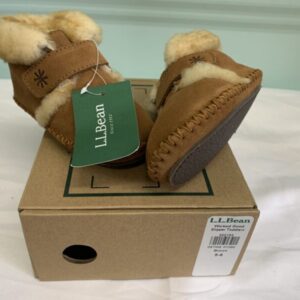 Slipper - Size 05/06 Toddler, Brown LL Bean (New)